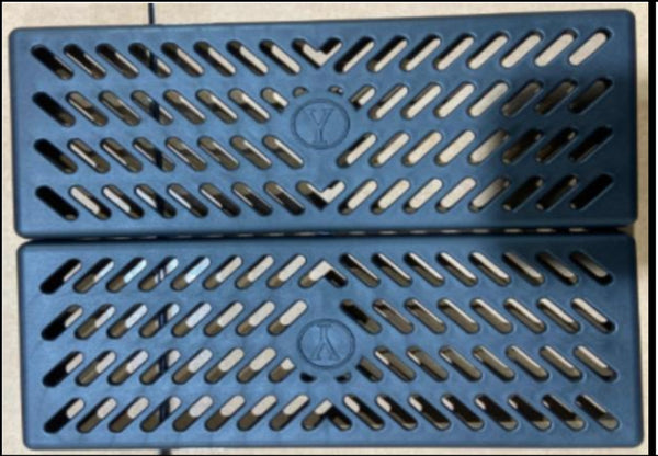 Tesla Model Y ventilatierooster voor de voetruimteventilatie - set van 2