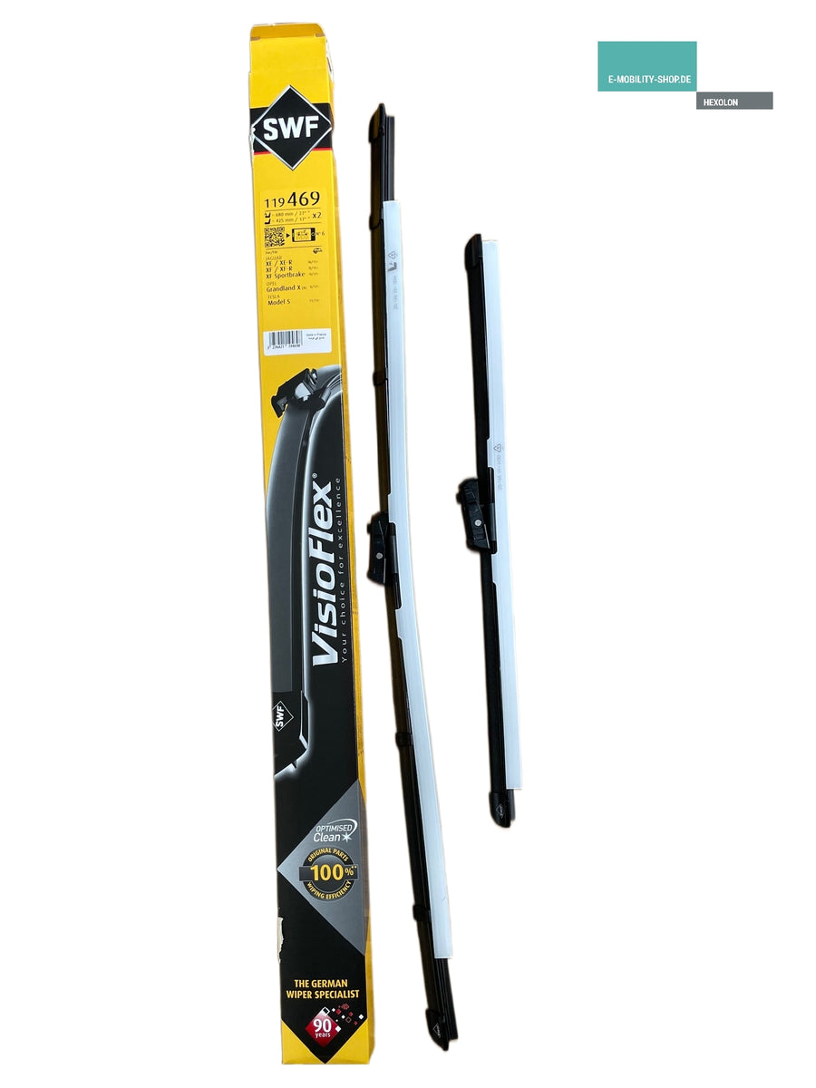 RIDEX 298W0295 Ruitenwisser 750 mm Voor, Flatblade, Met spoiler