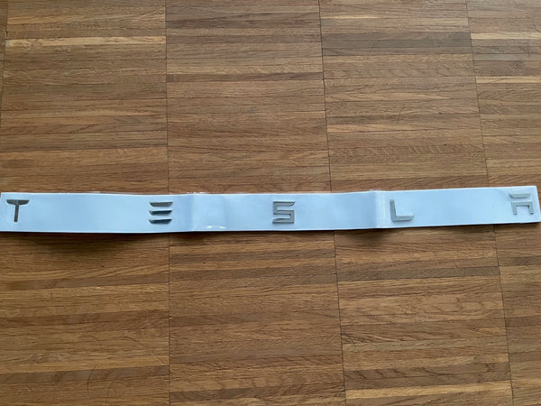 TESLA-belettering voor Tesla Model 3 en Y