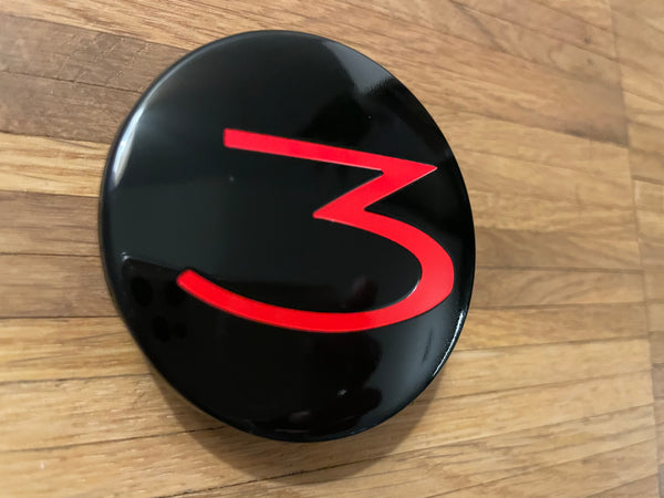 Tesla Model 3 Nabendeckel und Radmutterkappen Set