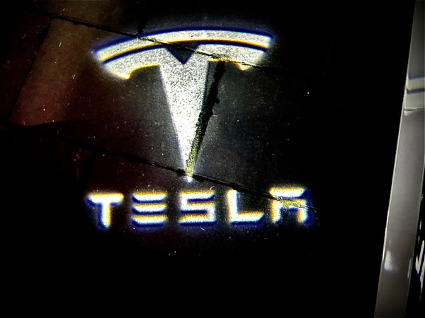 Welkomstlicht voor Tesla Model S, 3, X en Y, set van 2