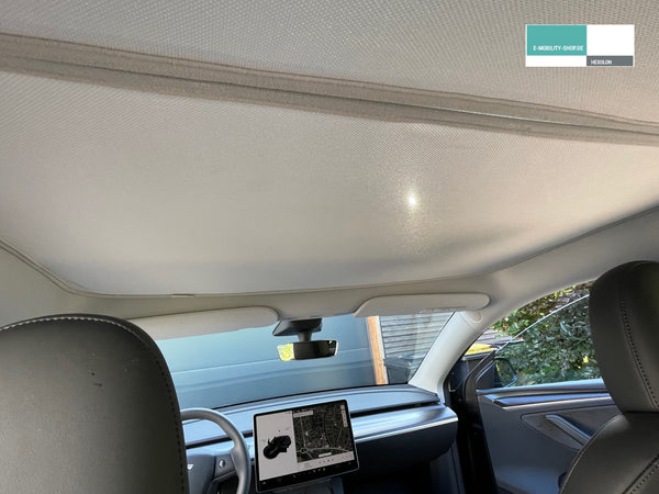 Tesla Model Y zonweringelement - tweedelig zonweringelement