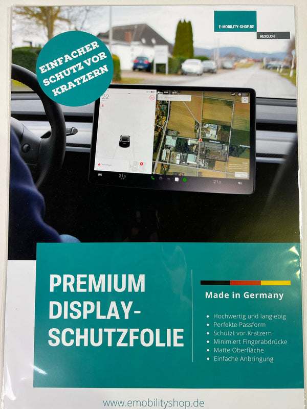Tesla Model 3 en Y Screenprotector - Mat - Displayfolie (MY + M3 2021-2023)