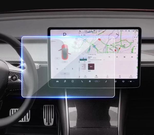 Tesla Model 3 en Y Screenprotector - Mat - Displayfolie (MY + M3 2021-2023)