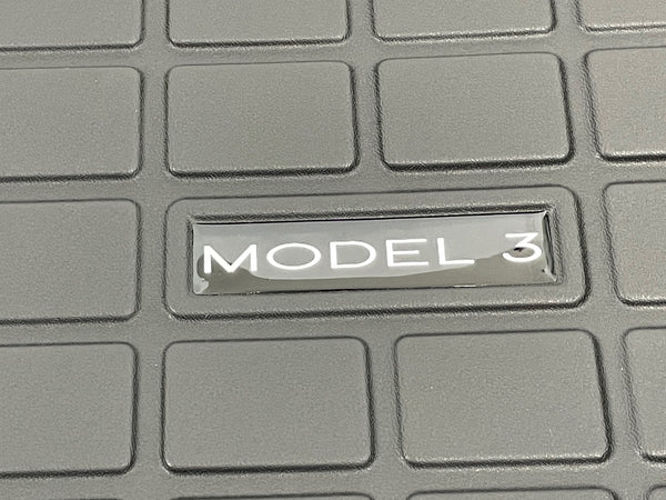 Tesla Model 3 Refresh Frunk Mat klein - rechthoekig ontwerp