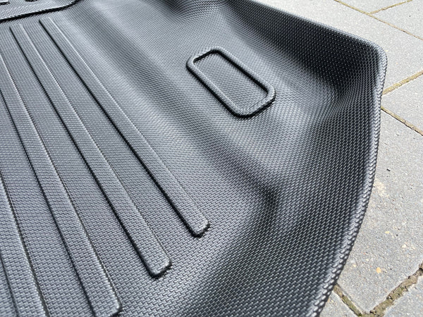 Tesla Model 3 kofferbakbeschermingsmat voor alle weersomstandigheden - streepdesign