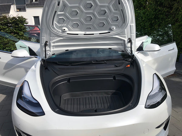 Tesla Model 3 grote Frunk beschermmat voor alle weersomstandigheden - voor Model 3 voor 07/2020