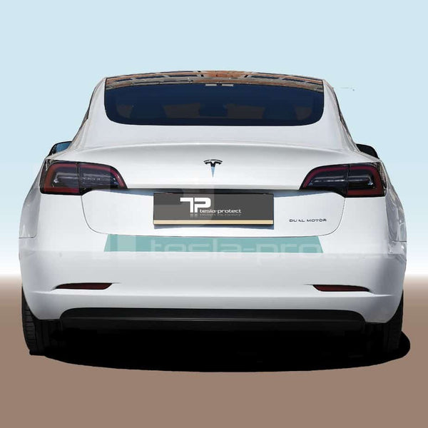 Tesla Model Y beschermfolie voor de laaddrempel - laaddrempel beschermfolie complete set