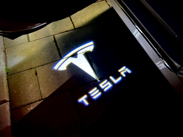 Welkomstlicht voor Tesla Model S, 3, X en Y, set van 2
